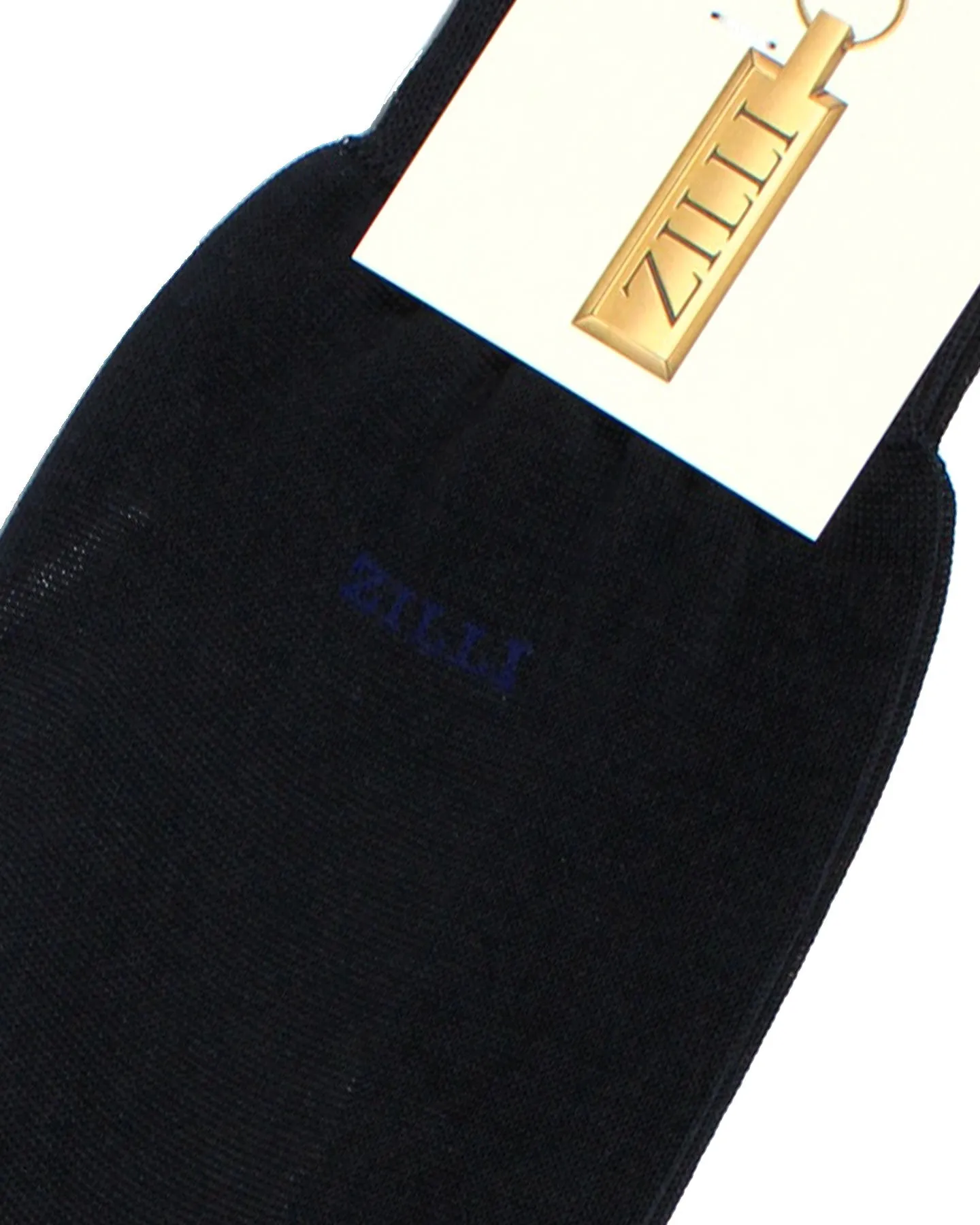 Zilli Socks Dark Blue - US 10.5/ EUR 44 Mid Calf Men Socks