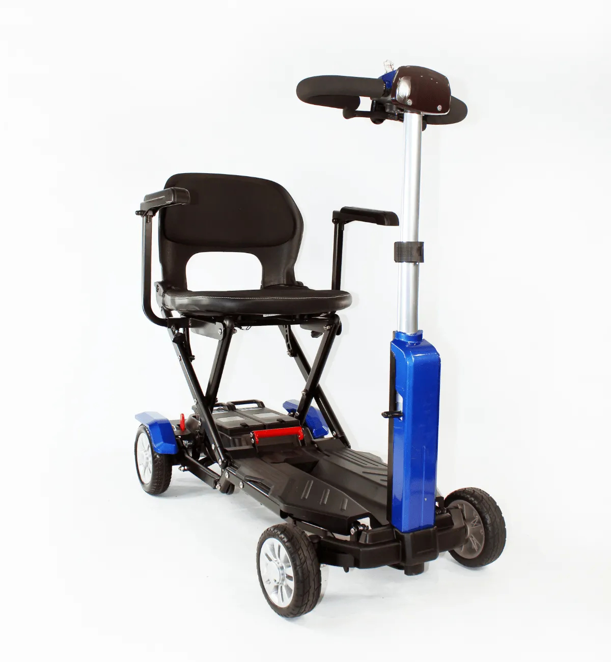 Zinnia - The Auto Folding Mobility Scooter - Blue